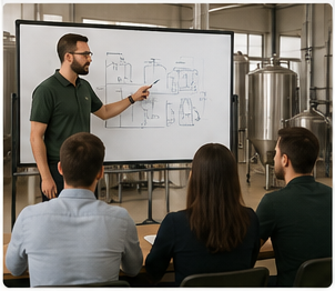 Cursos e Treinamentos de Produção de Bebidas