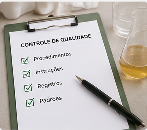 Elaboração de Documentos de Controle de Qualidade